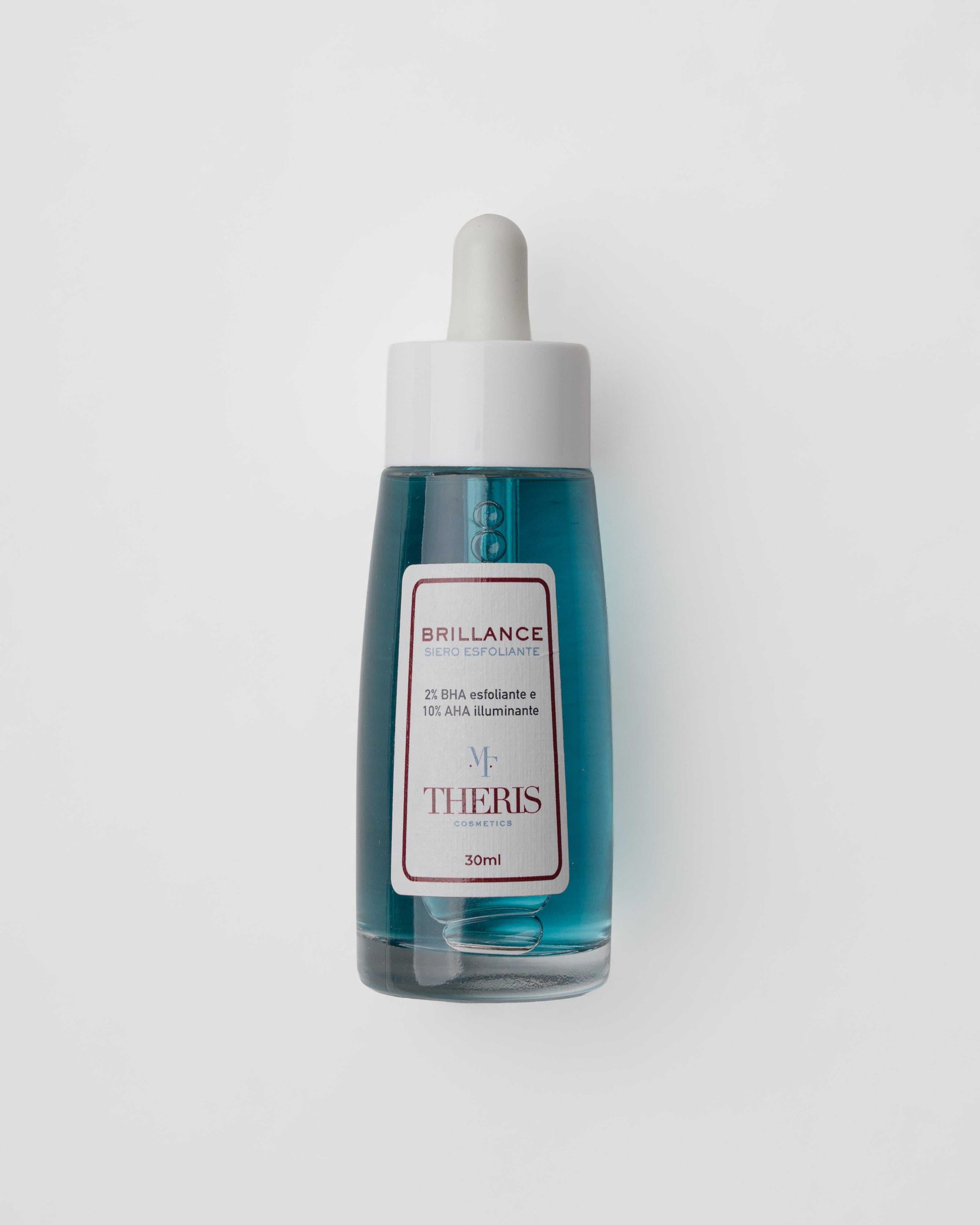 Theris Pelle Impura Bundle showing skincare products with brightening and purifying ingredients in sleek packaging.