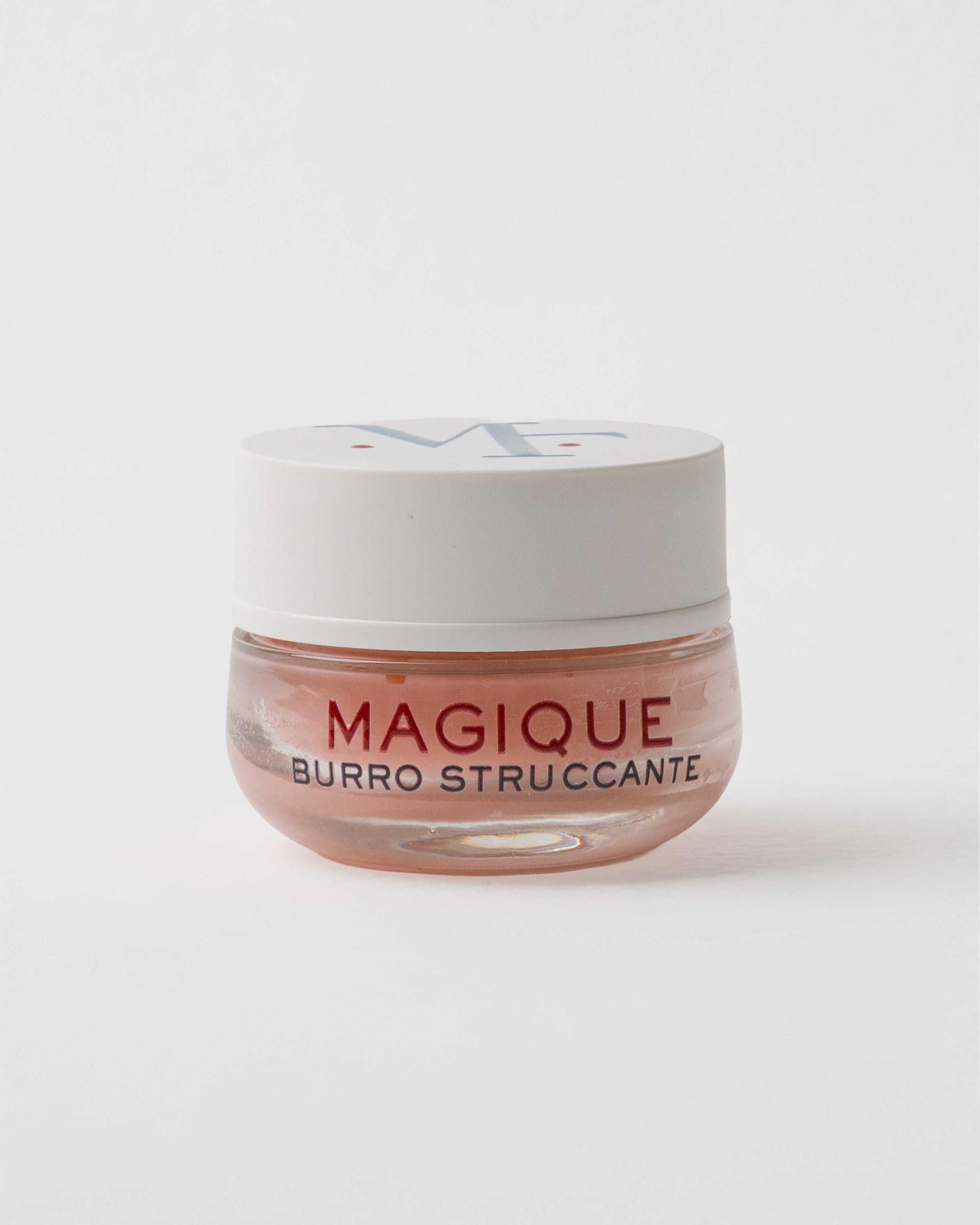 Theris Cosmetici Magique Burro Struccante, gentle cleansing butter in a jar, with soft texture and natural ingredients.